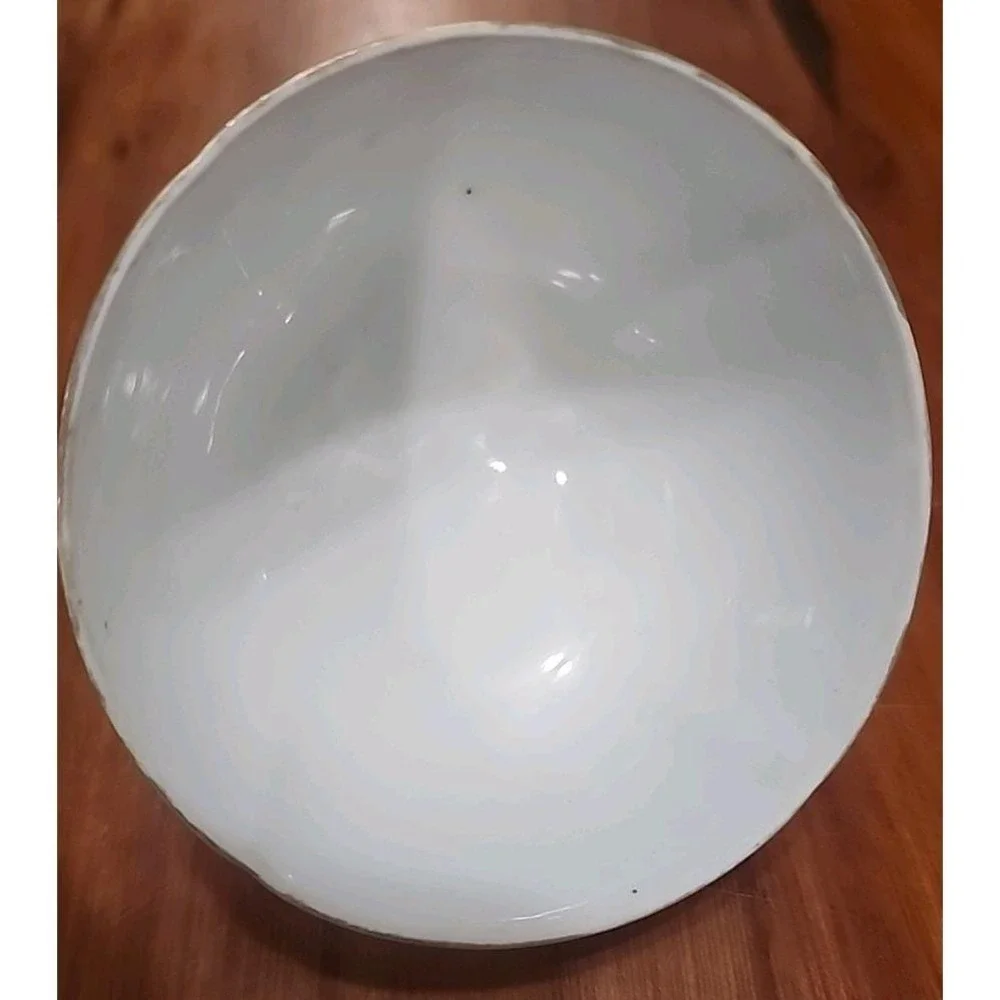 Vintage Nippon Gilt Footed Candy Trinket Dish Bowl Handpainted Gold Floral Japan